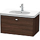 Заказать Тумба каштан 82 см Duravit Brioso BR404601053 в магазине сантехники Santeh-Crystal.ru