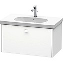 Тумба белый матовый 82 см Duravit Brioso BR404601818