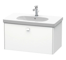 Тумба белый матовый 82 см Duravit Brioso BR404601818