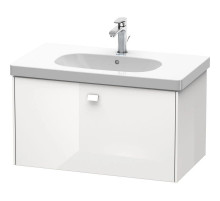 Тумба белый глянец 82 см Duravit Brioso BR404602222