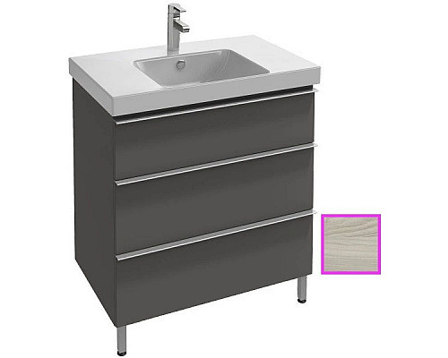 Купить Тумба дуб шампань 77 см Jacob Delafon Odeon Up EB993-E19 в магазине сантехники Santeh-Crystal.ru