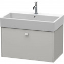 Тумба бетонно-серый матовый 78,4 см Duravit Brioso BR405500707