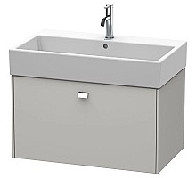 Тумба бетонно-серый матовый 78,4 см Duravit Brioso BR405501007