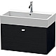 Купить Тумба черный дуб 78,4 см Duravit Brioso BR405501016 в магазине сантехники Santeh-Crystal.ru