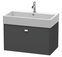 Тумба графит матовый 78,4 см Duravit Brioso BR405501049