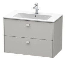 Тумба бетонно-серый матовый 82 см Duravit Brioso BR410200707