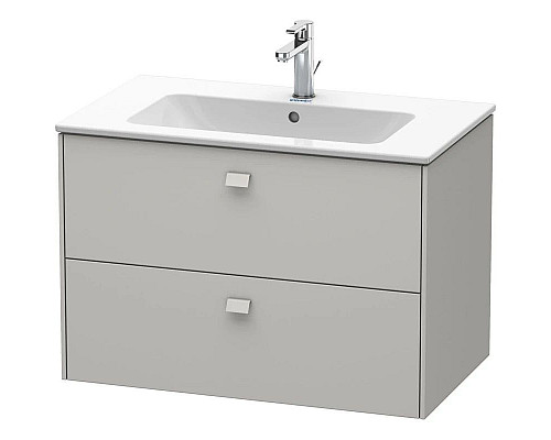 Заказать Тумба бетонно-серый матовый 82 см Duravit Brioso BR410200707 в магазине сантехники Santeh-Crystal.ru