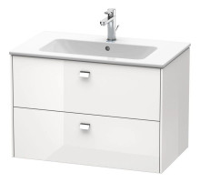 Тумба белый глянец 82 см Duravit Brioso BR410201022