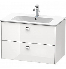 Тумба белый глянец 82 см Duravit Brioso BR410201022