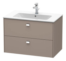 Тумба базальт матовый 82 см Duravit Brioso BR410201043