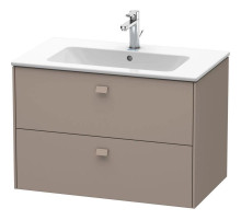 Тумба базальт матовый 82 см Duravit Brioso BR410204343