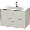 Тумба тауп матовый 82 см Duravit Brioso BR410209191