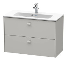 Тумба бетонно-серый матовый 82 см Duravit Brioso BR411100707
