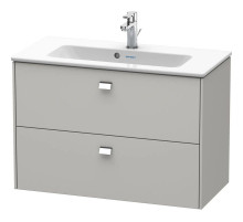 Тумба бетонно-серый матовый 82 см Duravit Brioso BR411101007