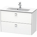 Тумба белый матовый 82 см Duravit Brioso BR411101018