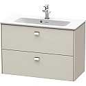 Тумба тауп матовый 82 см Duravit Brioso BR411101091