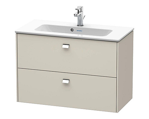 Купить Тумба тауп матовый 82 см Duravit Brioso BR411101091 в магазине сантехники Santeh-Crystal.ru