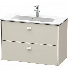 Тумба тауп матовый 82 см Duravit Brioso BR411109191