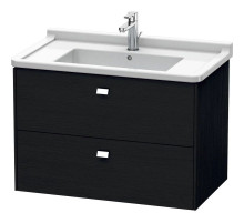 Тумба черный дуб 82 см Duravit Brioso BR414201016