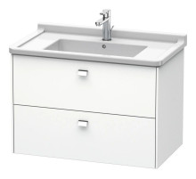 Тумба белый матовый 82 см Duravit Brioso BR414201018