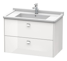 Тумба белый глянец 82 см Duravit Brioso BR414201022