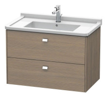 Тумба серый дуб 82 см Duravit Brioso BR414201035
