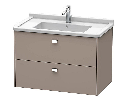 Купить Тумба базальт матовый 82 см Duravit Brioso BR414201043 в магазине сантехники Santeh-Crystal.ru