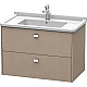 Купить Тумба лен 82 см Duravit Brioso BR414201075 в магазине сантехники Santeh-Crystal.ru