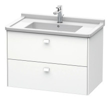 Тумба белый матовый 82 см Duravit Brioso BR414201818