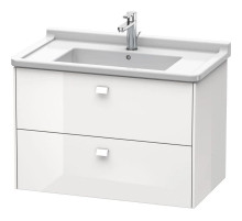 Тумба белый глянец 82 см Duravit Brioso BR414202222