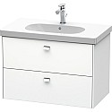 Тумба белый матовый 82 см Duravit Brioso BR414601018