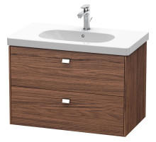 Тумба темный орех 82 см Duravit Brioso BR414601021