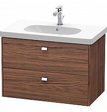 Тумба темный орех 82 см Duravit Brioso BR414601021