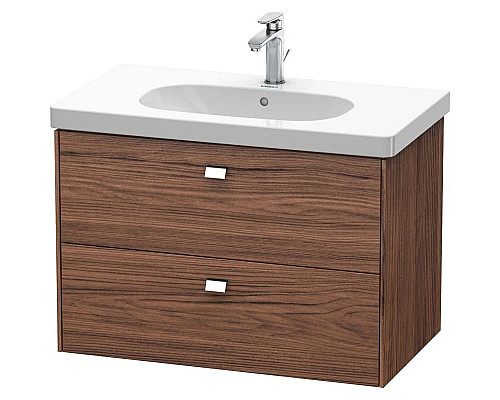 Купить Тумба темный орех 82 см Duravit Brioso BR414601021 в магазине сантехники Santeh-Crystal.ru