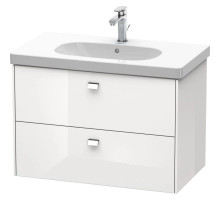 Тумба белый глянец 82 см Duravit Brioso BR414601022
