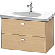 Купить Тумба дуб 82 см Duravit Brioso BR414601030 в магазине сантехники Santeh-Crystal.ru