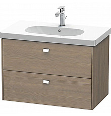 Тумба серый дуб 82 см Duravit Brioso BR414601035