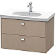 Заказать Тумба лен 82 см Duravit Brioso BR414601075 в магазине сантехники Santeh-Crystal.ru