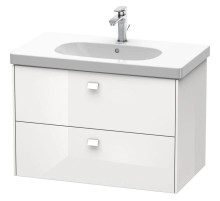 Тумба белый глянец 82 см Duravit Brioso BR414602222