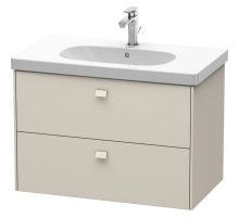 Тумба тауп матовый 82 см Duravit Brioso BR414609191