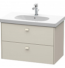 Тумба тауп матовый 82 см Duravit Brioso BR414609191