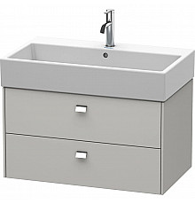 Тумба бетонно-серый матовый 78,4 см Duravit Brioso BR415501007