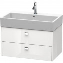 Тумба белый глянец 78,4 см Duravit Brioso BR415501022