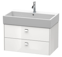 Тумба белый глянец 78,4 см Duravit Brioso BR415501022