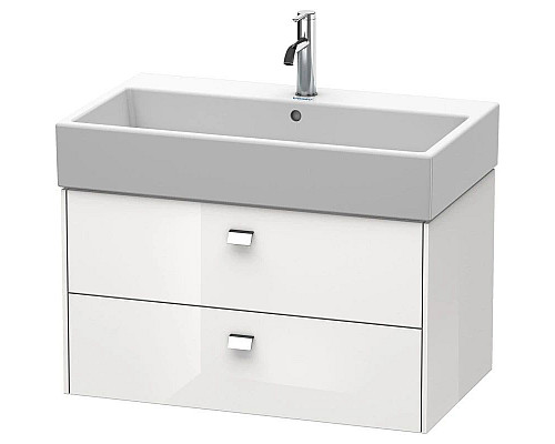 Купить Тумба белый глянец 78,4 см Duravit Brioso BR415501022 в магазине сантехники Santeh-Crystal.ru
