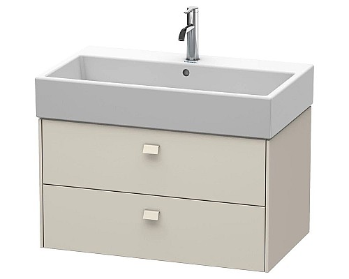 Купить Тумба тауп матовый 78,4 см Duravit Brioso BR415509191 в магазине сантехники Santeh-Crystal.ru