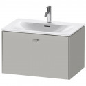 Тумба бетонно-серый матовый 72 см Duravit Brioso BR421100707