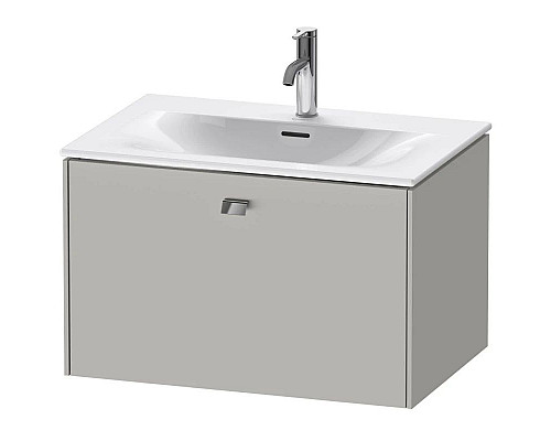 Приобрести Тумба бетонно-серый матовый 72 см Duravit Brioso BR421101007 в магазине сантехники Santeh-Crystal.ru