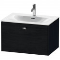 Тумба черный дуб 72 см Duravit Brioso BR421101016