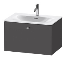 Тумба графит матовый 72 см Duravit Brioso BR421101049